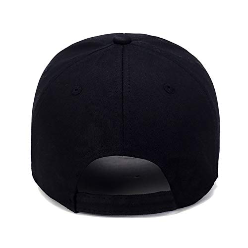 Moonshine Kids Unisex Baseball Cap for Boys & Girls | Multiple Design, Adjustable Strap - Black/Anime Naruto Logo
