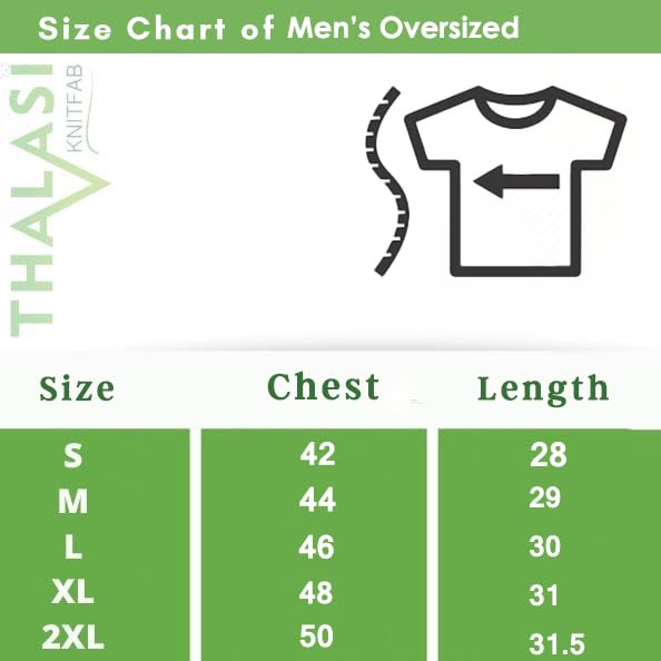THALASI Men Cotton Jersey Aesthetic Oversized T shirts for Men | Sports Jerseys T-shirts & Half Sleeve Round Neck Printed Tshirt for Mens - Down Shoulder Loose & Baggy Fit Korean T shirt for Man & Boy
