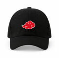 Moonshine Kids Unisex Baseball Cap for Boys & Girls | Multiple Design, Adjustable Strap - Black/Anime Naruto Logo