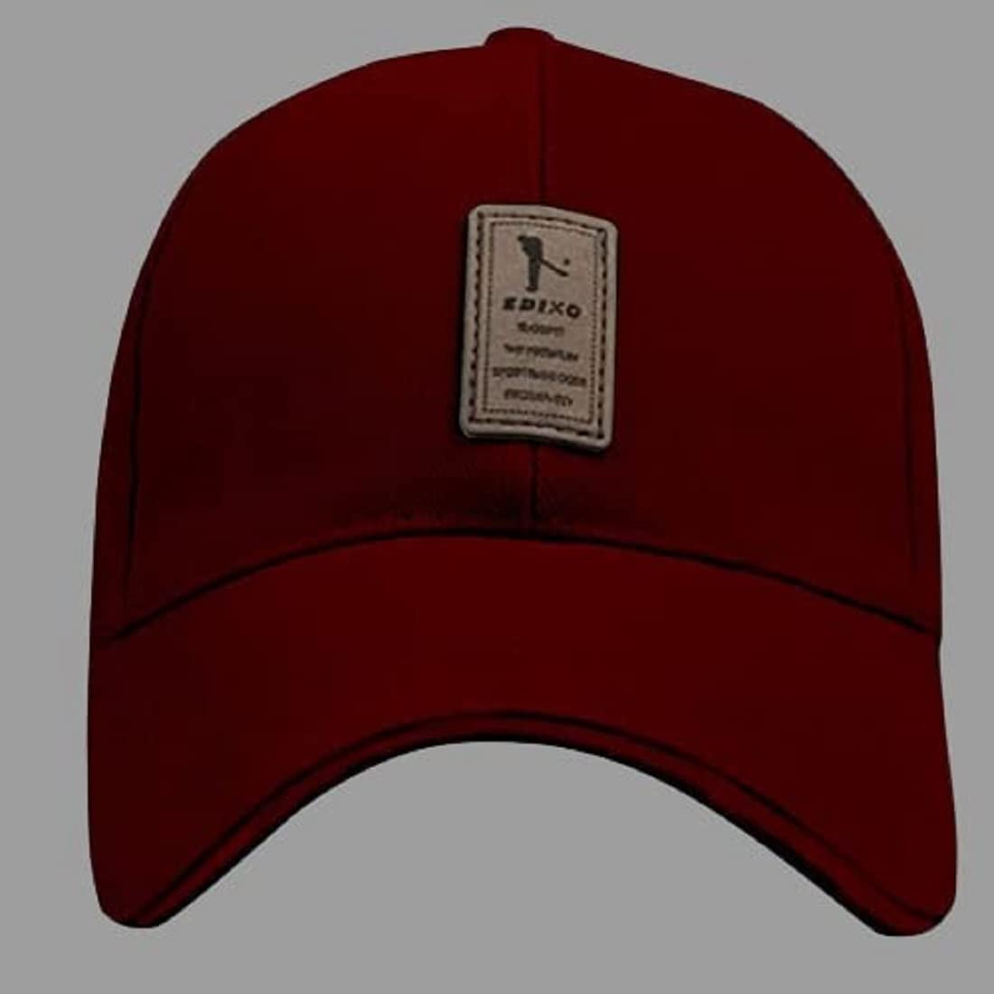Combo 3 @2 Cap for Men Women Topi Unisex Head Branded Boy's Girl's Caps Adjustable Strap Summer Sports Cricket Gym Dance Cotton Free Size