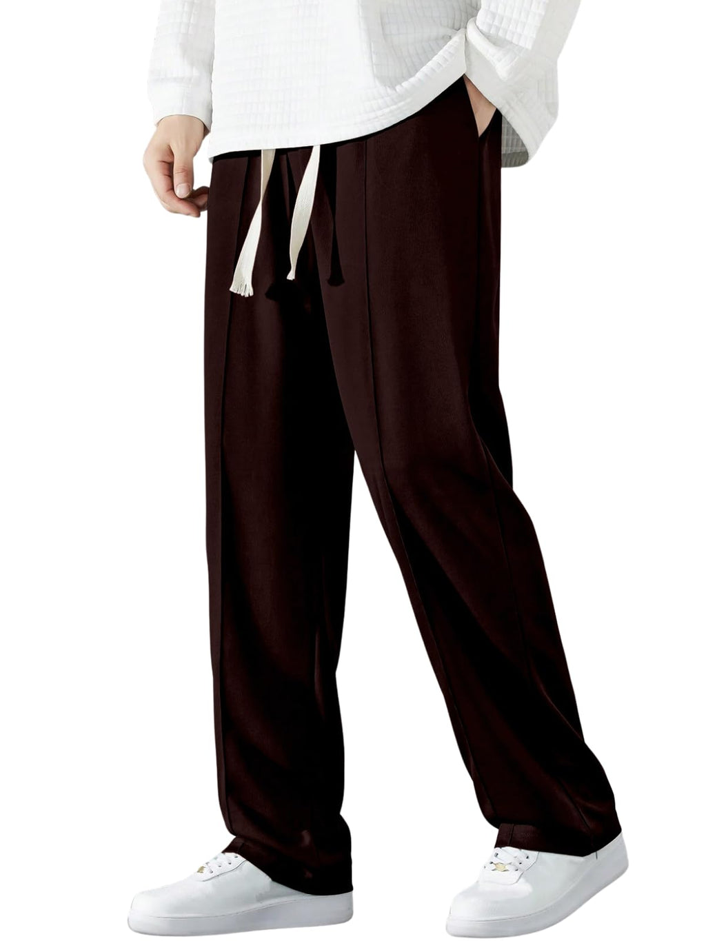 GRECIILOOKS Men's Lycra Cargo Track Pants – Loose Fit Joggers for Men | Korean Style Travel & Lounge Wear with Pockets (Available in Plus Size)