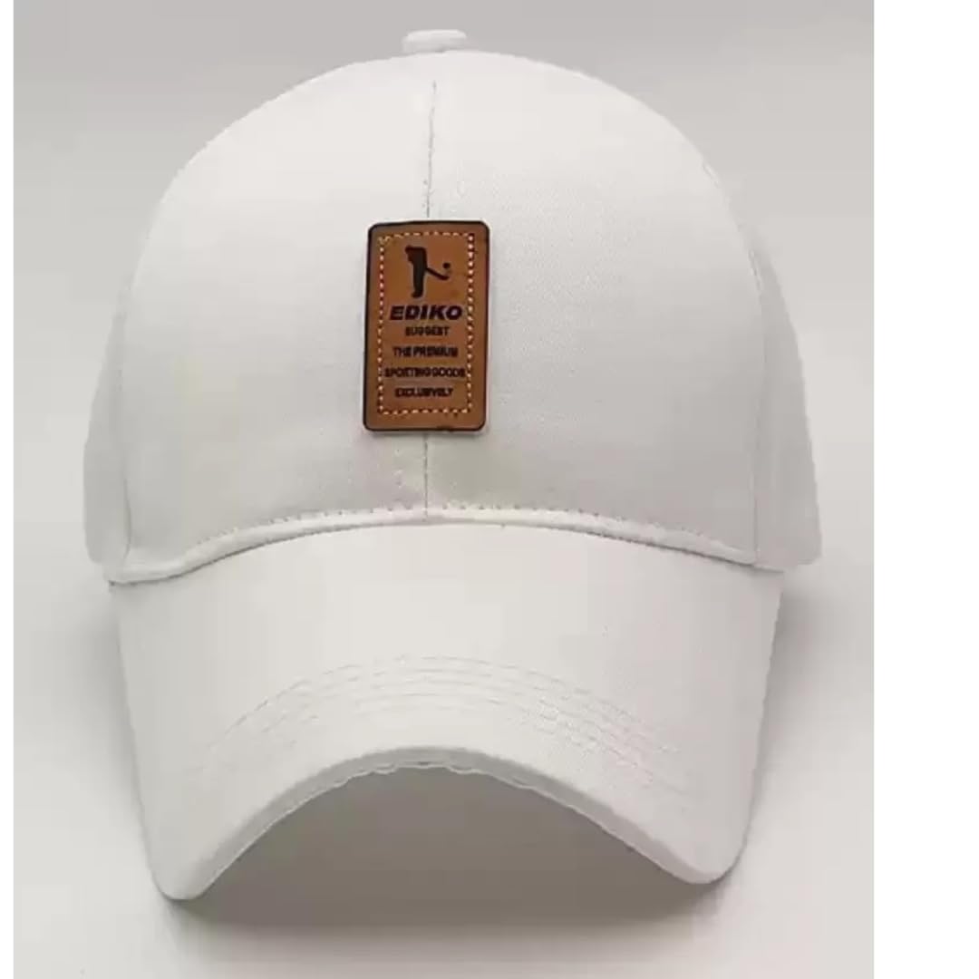 Combo 3 @2 Cap for Men Women Topi Unisex Head Branded Boy's Girl's Caps Adjustable Strap Summer Sports Cricket Gym Dance Cotton Free Size