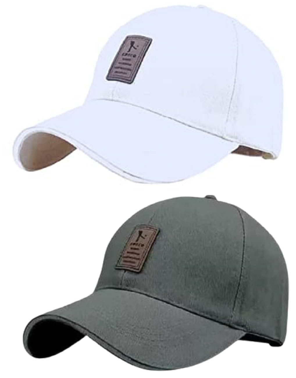 Combo 3 @2 Cap for Men Women Topi Unisex Head Branded Boy's Girl's Caps Adjustable Strap Summer Sports Cricket Gym Dance Cotton Free Size