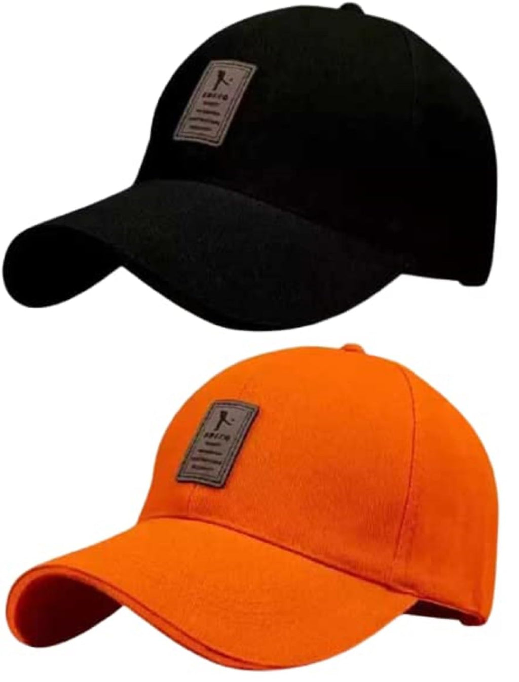 Combo 3 @2 Cap for Men Women Topi Unisex Head Branded Boy's Girl's Caps Adjustable Strap Summer Sports Cricket Gym Dance Cotton Free Size