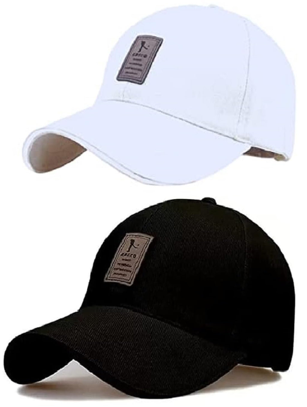 Combo 3 @2 Cap for Men Women Topi Unisex Head Branded Boy's Girl's Caps Adjustable Strap Summer Sports Cricket Gym Dance Cotton Free Size