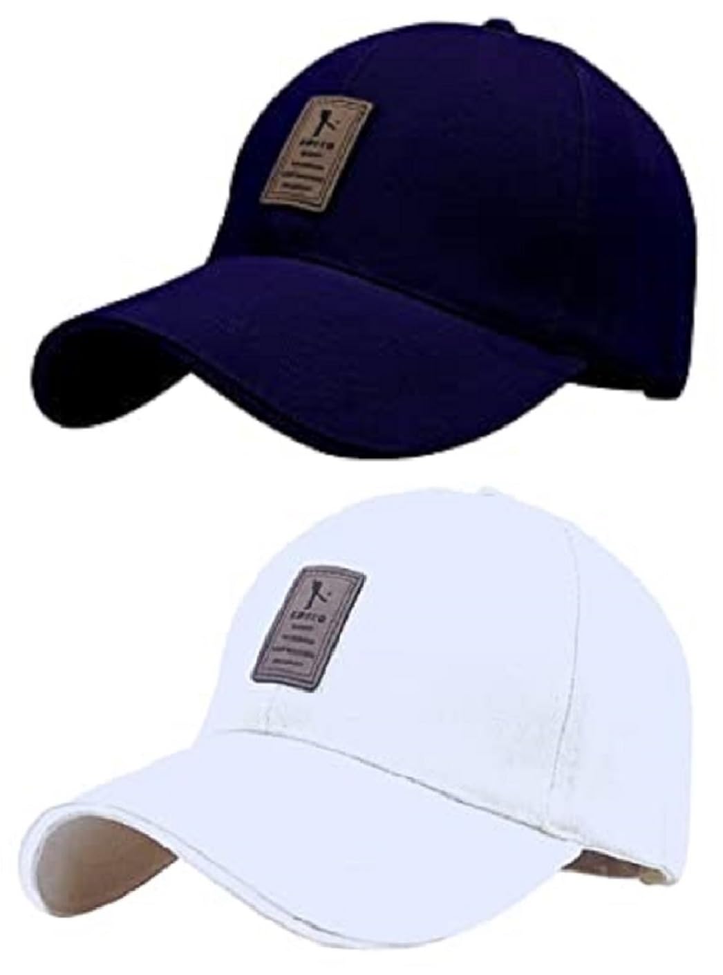 Combo 3 @2 Cap for Men Women Topi Unisex Head Branded Boy's Girl's Caps Adjustable Strap Summer Sports Cricket Gym Dance Cotton Free Size