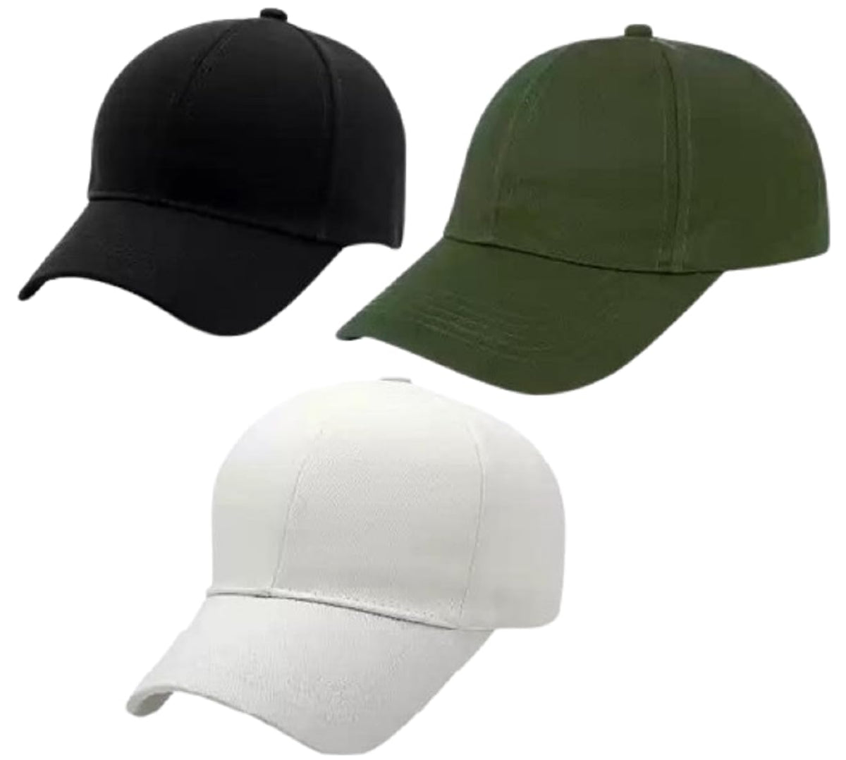 Cap for Men Women Topi Unisex Head Branded Boy's Girl's Caps Adjustable Strap Summer Sports Cricket Gym Dance Cotton Free Size