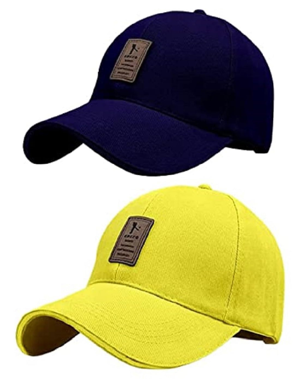 Combo 3 @2 Cap for Men Women Topi Unisex Head Branded Boy's Girl's Caps Adjustable Strap Summer Sports Cricket Gym Dance Cotton Free Size
