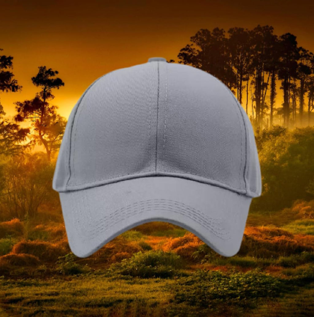 Cap for Men Women Topi Unisex Head Branded Boy's Girl's Caps Adjustable Strap Summer Sports Cricket Gym Dance Cotton Free Size