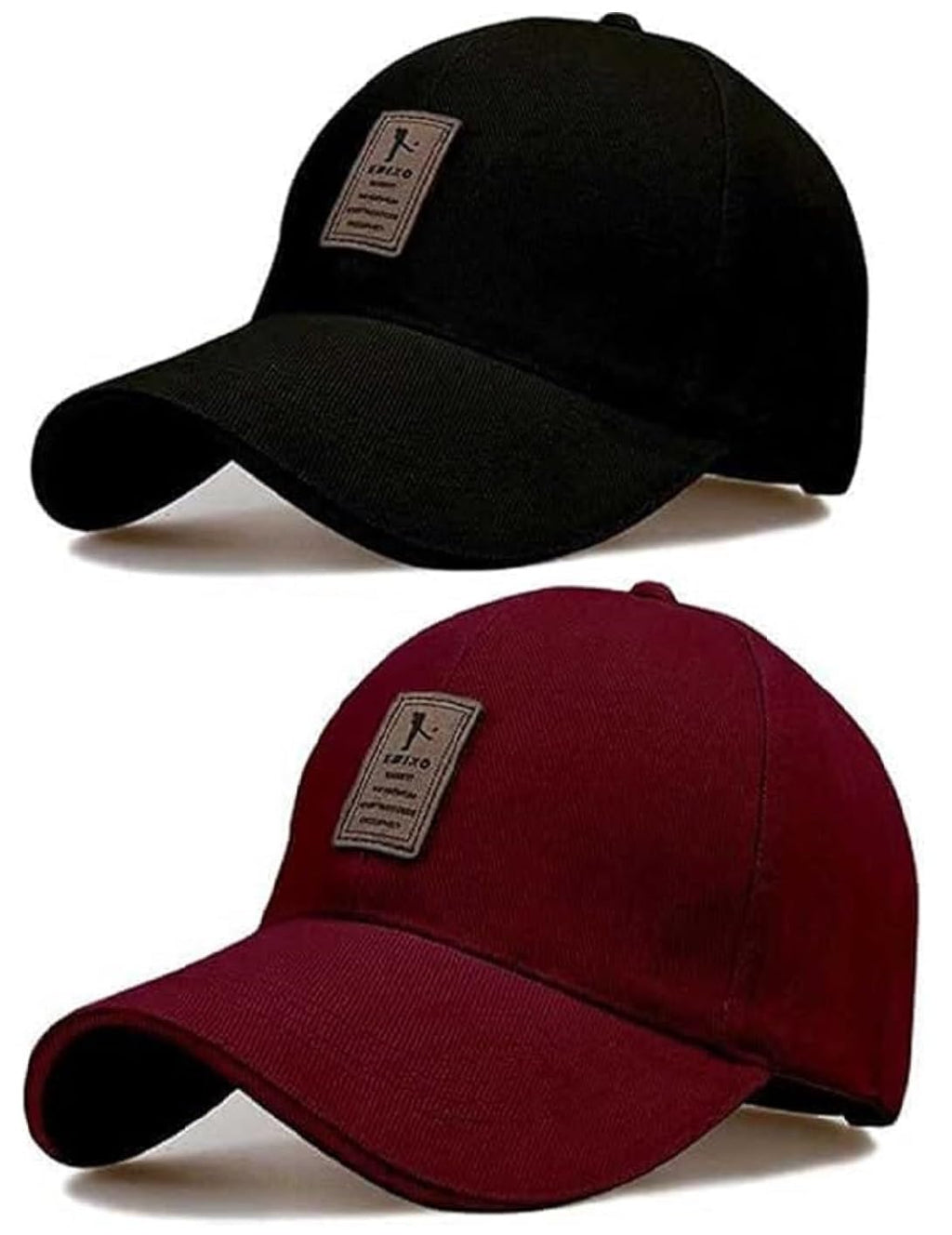 Combo 3 @2 Cap for Men Women Topi Unisex Head Branded Boy's Girl's Caps Adjustable Strap Summer Sports Cricket Gym Dance Cotton Free Size