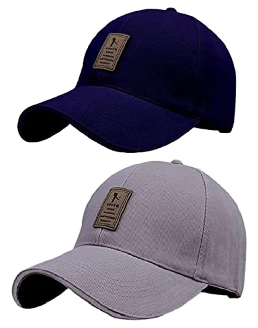Combo 3 @2 Cap for Men Women Topi Unisex Head Branded Boy's Girl's Caps Adjustable Strap Summer Sports Cricket Gym Dance Cotton Free Size
