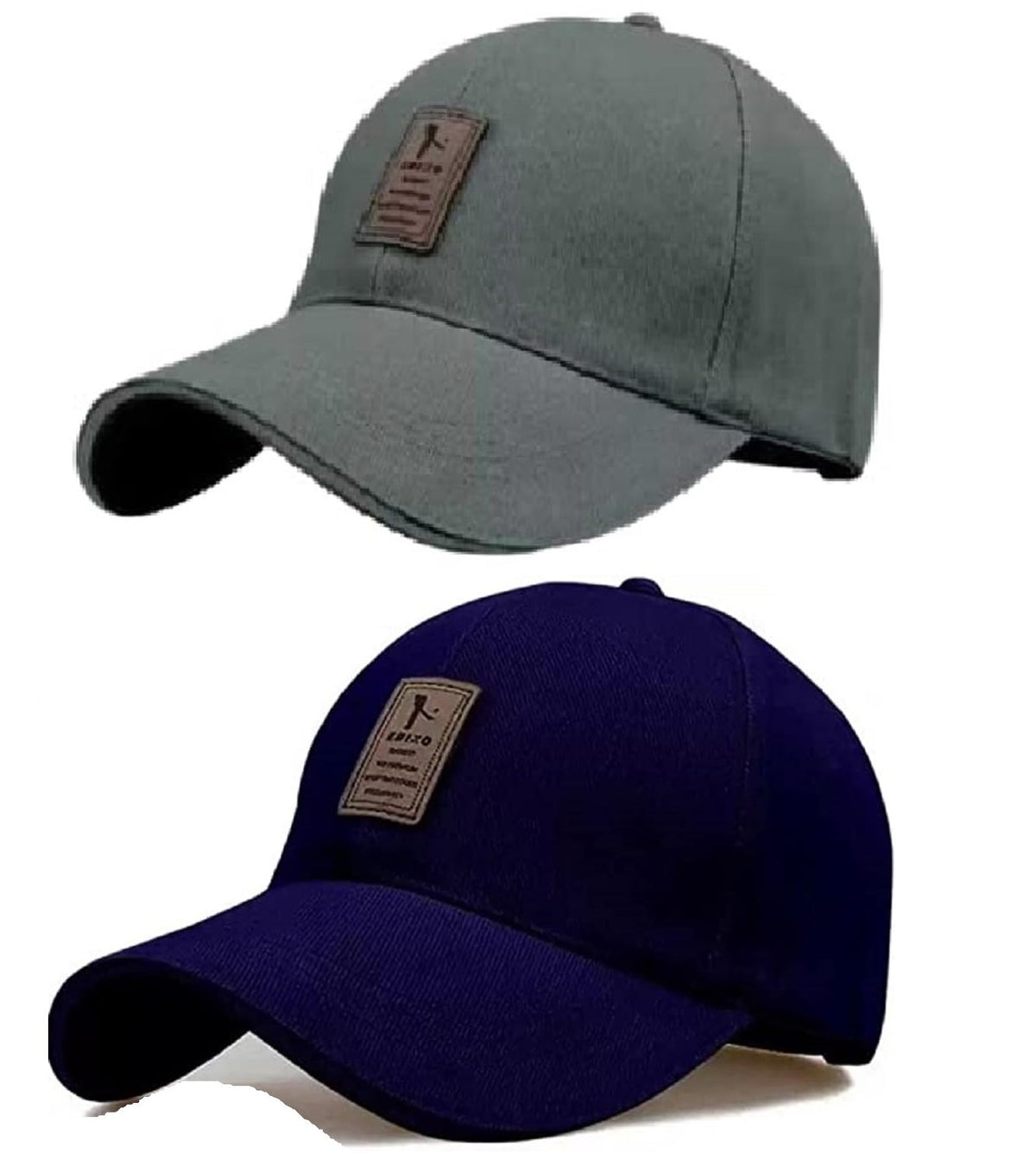 Combo 3 @2 Cap for Men Women Topi Unisex Head Branded Boy's Girl's Caps Adjustable Strap Summer Sports Cricket Gym Dance Cotton Free Size