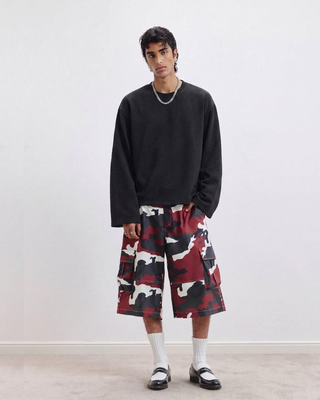 Long Sleeve Solid Oversized Tshirt | Breathable Winter Layering Essential | Soft Cotton Relaxed fit
