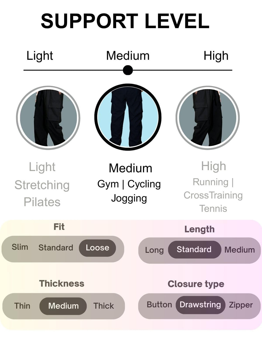 GRECIILOOKS Men's Regular Fit Low Rise Polycotton Cargos | Cargo Track Pant | Loose Fit | Regular Trouser (Available in Plus Size)