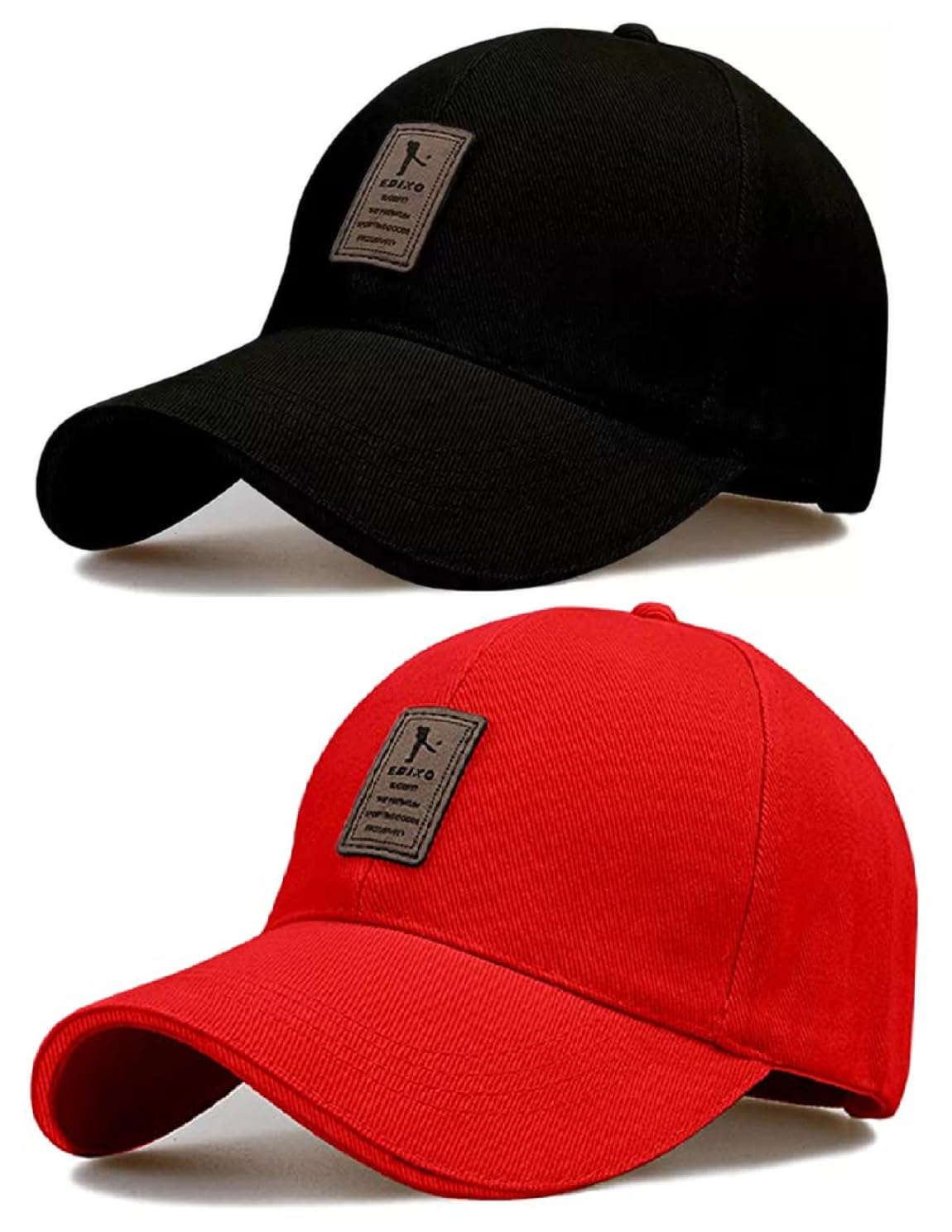 Combo 3 @2 Cap for Men Women Topi Unisex Head Branded Boy's Girl's Caps Adjustable Strap Summer Sports Cricket Gym Dance Cotton Free Size