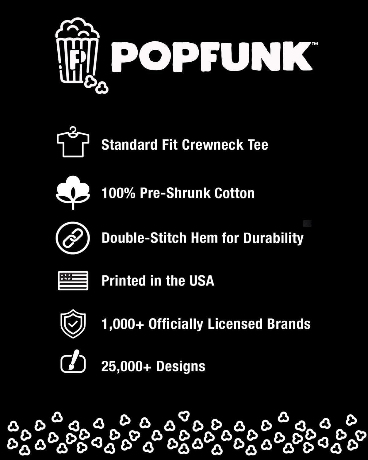 Popfunk Anime Gaming List T-Shirt – Funny Otaku Gamer Humor Tee, Unisex