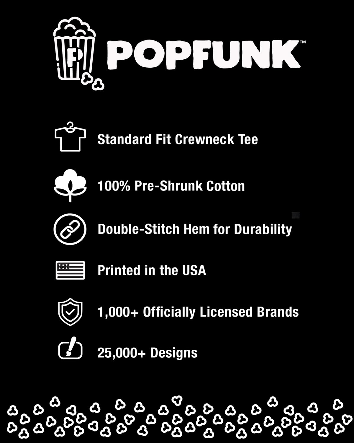 Popfunk Anime Gaming List T-Shirt – Funny Otaku Gamer Humor Tee, Unisex