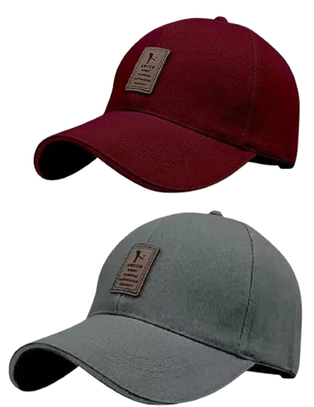 Combo 3 @2 Cap for Men Women Topi Unisex Head Branded Boy's Girl's Caps Adjustable Strap Summer Sports Cricket Gym Dance Cotton Free Size