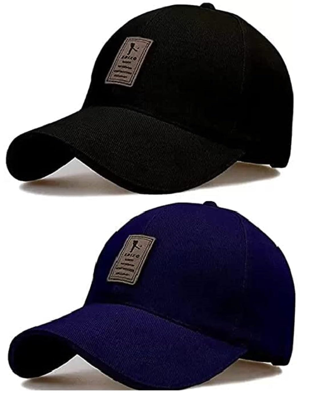 Combo 3 @2 Cap for Men Women Topi Unisex Head Branded Boy's Girl's Caps Adjustable Strap Summer Sports Cricket Gym Dance Cotton Free Size