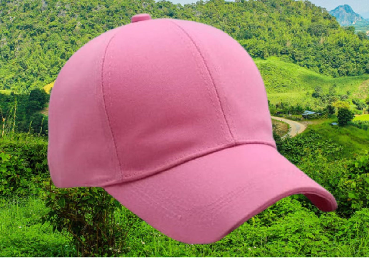 Cap for Men Women Topi Unisex Head Branded Boy's Girl's Caps Adjustable Strap Summer Sports Cricket Gym Dance Cotton Free Size