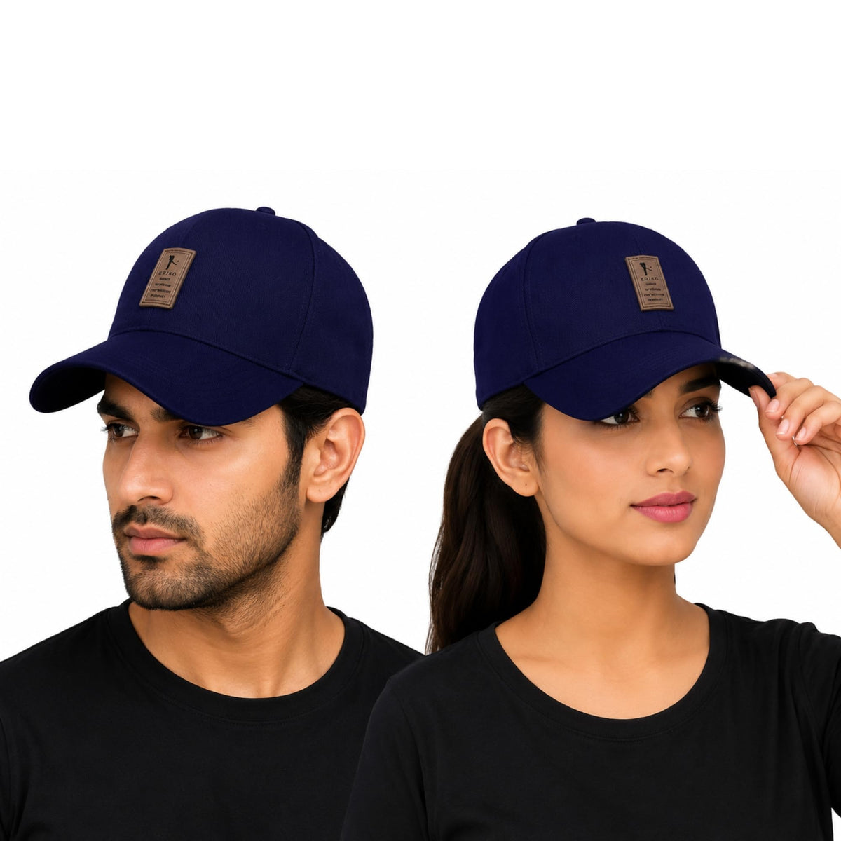 Cap for Men Women Topi Unisex Head Branded Boy's Girl's Caps Adjustable Strap Summer Sports Cricket Gym Dance Cotton Free Size