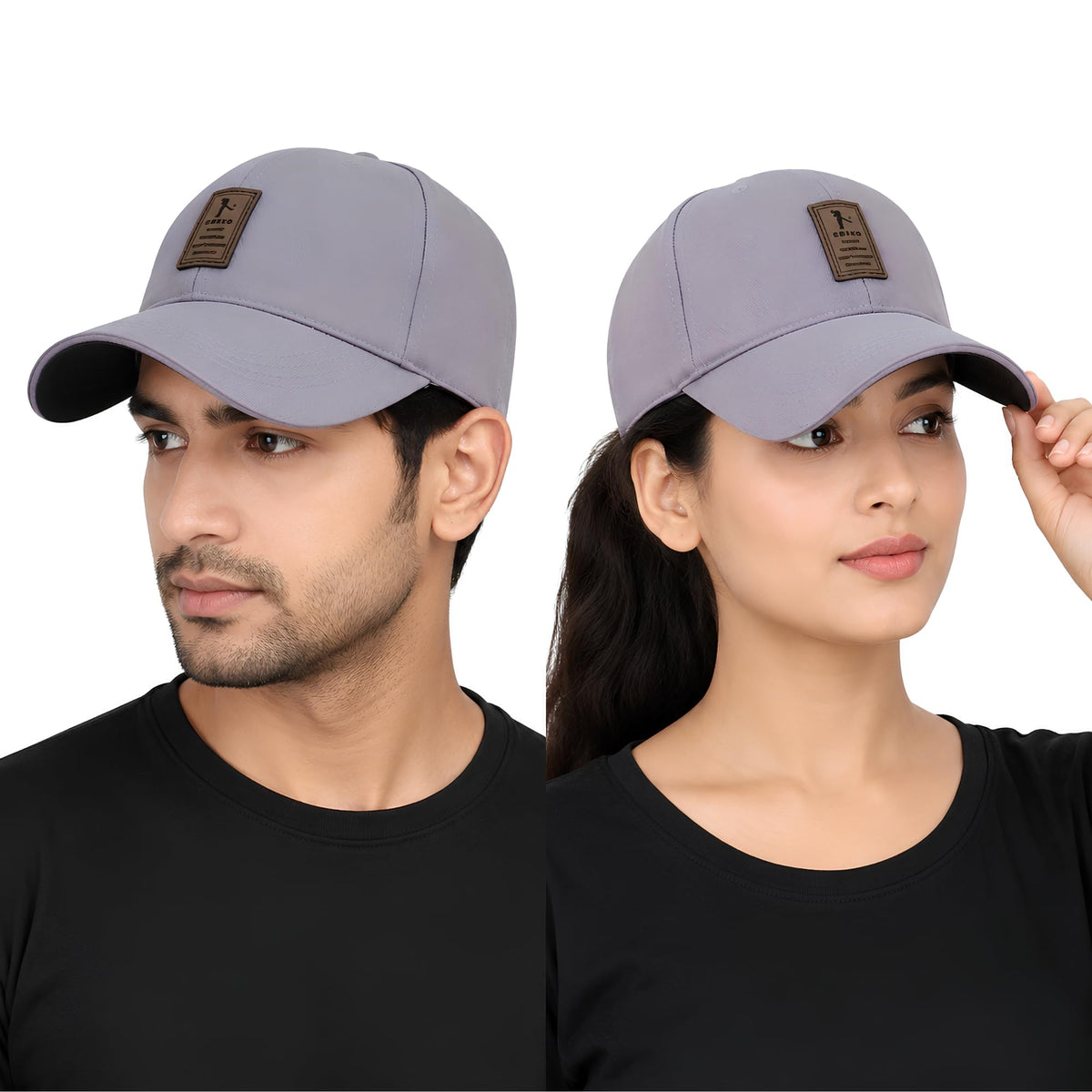 Cap for Men Women Topi Unisex Head Branded Boy's Girl's Caps Adjustable Strap Summer Sports Cricket Gym Dance Cotton Free Size