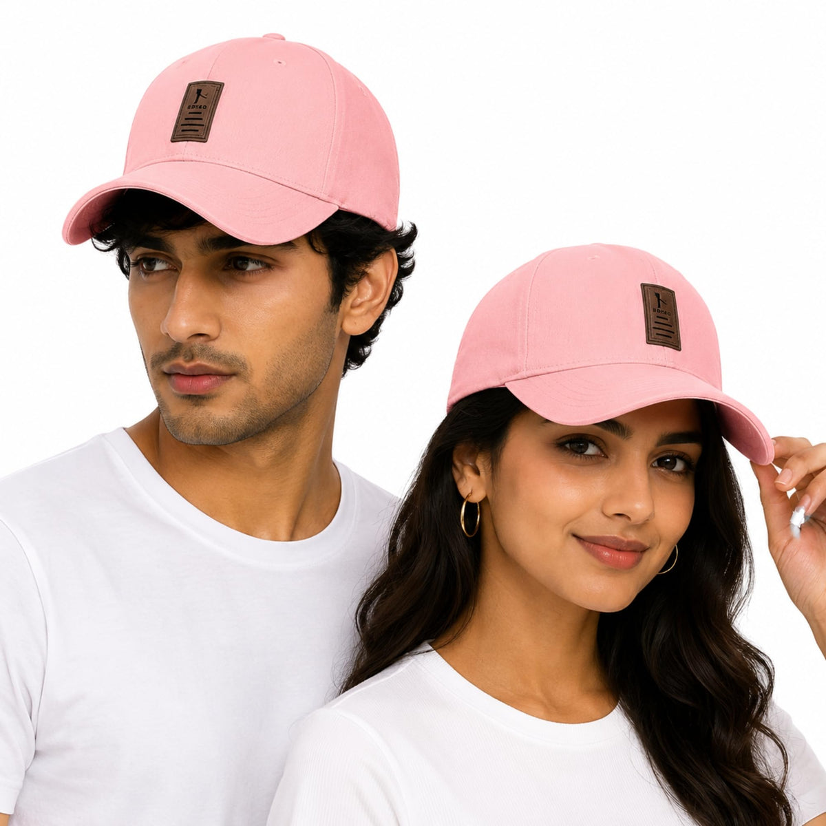 Cap for Men Women Topi Unisex Head Branded Boy's Girl's Caps Adjustable Strap Summer Sports Cricket Gym Dance Cotton Free Size