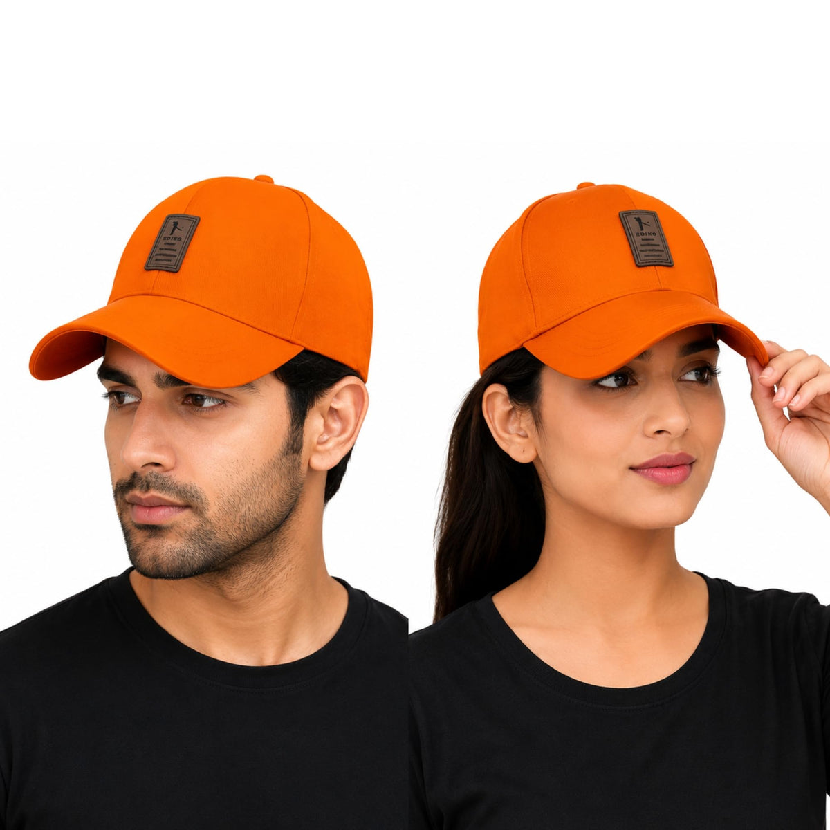 Cap for Men Women Topi Unisex Head Branded Boy's Girl's Caps Adjustable Strap Summer Sports Cricket Gym Dance Cotton Free Size