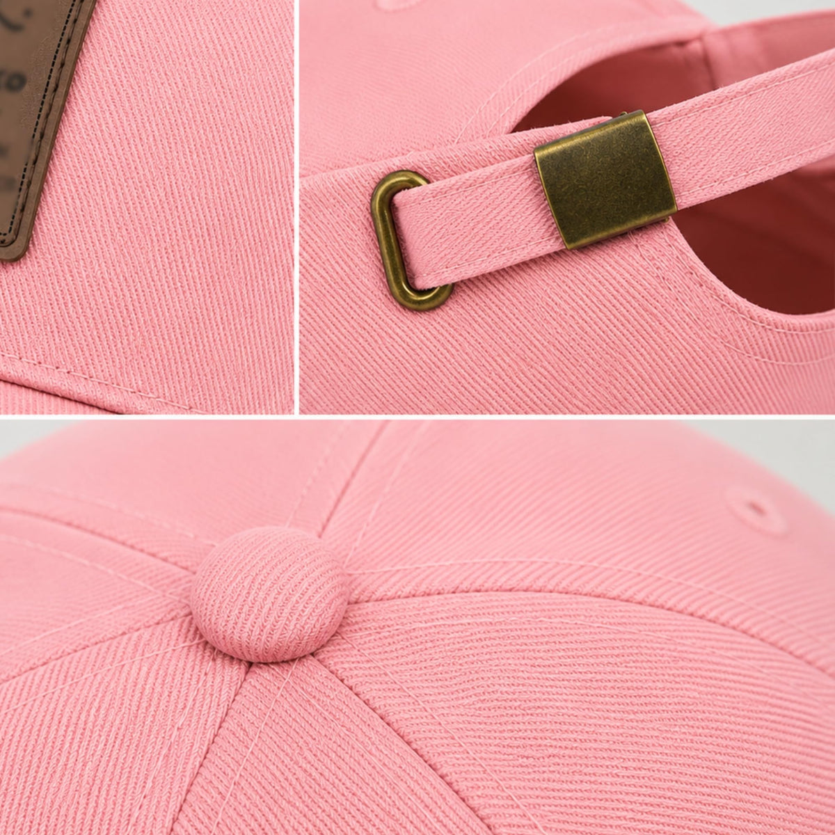 Cap for Men Women Topi Unisex Head Branded Boy's Girl's Caps Adjustable Strap Summer Sports Cricket Gym Dance Cotton Free Size